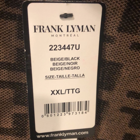 FRANK LYMAN KNIT LONG SWEATER/ JACKET - Picture 8 of 8